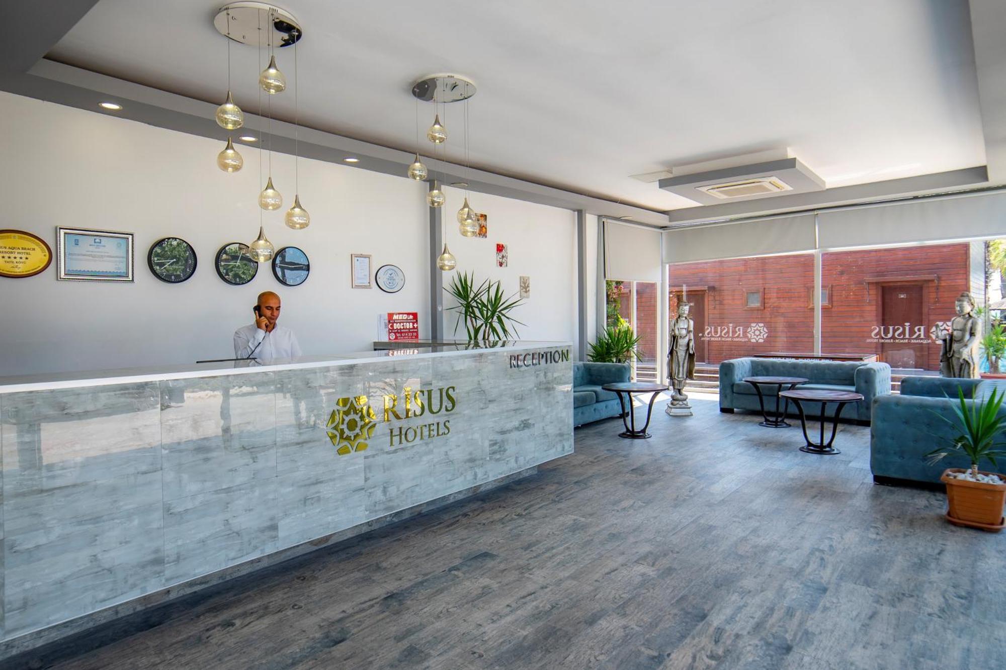 Risus Beach Resort Hotel Kusadası Eksteriør billede